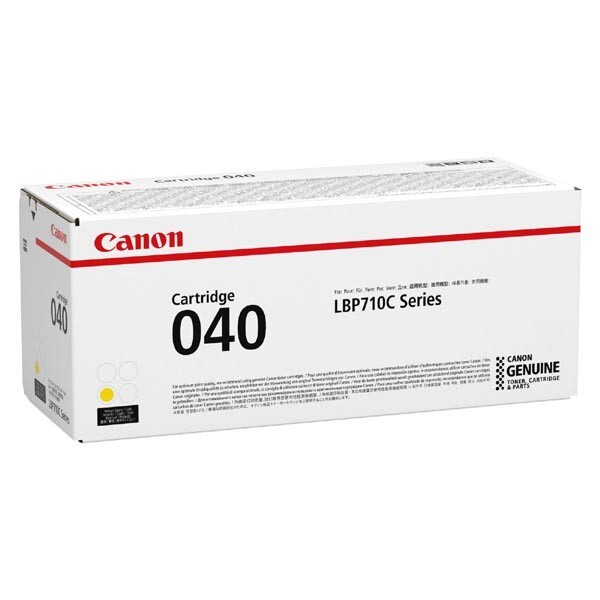 Canon CRG-040 Y, žlutý, 0454C001 - originální toner