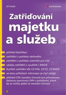 Zatřiďování majetku a služeb - Jiří Dušek - e-kniha