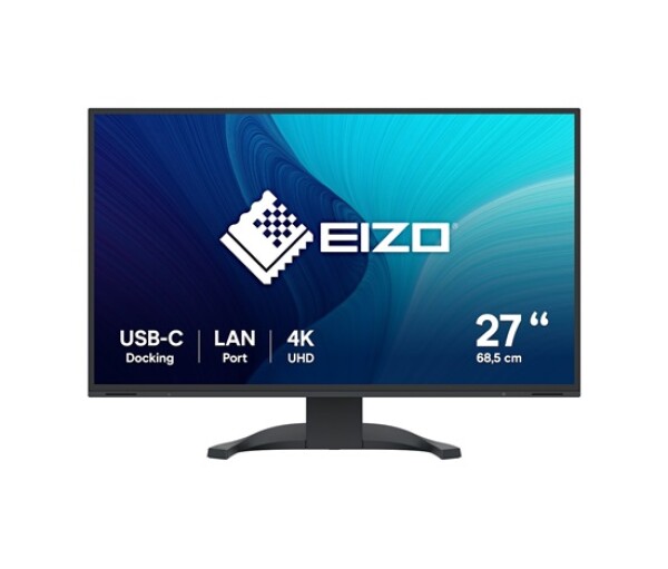 EIZO MT 27" EV2740X-BK FlexScan, IPS, 3840x2160, 350nit, 2000:1, 14ms, DisplayPort, 2xHDMI, USB-C, USB, Repro, Černý EDF_899023