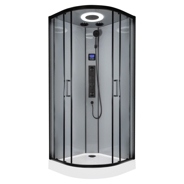 KERRA - Hydromasážní box Orion 90 černá černá 5907548123473