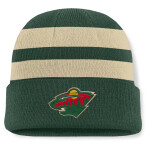 Fanatics Pánská zimní čepice Minnesota Wild NHL Swipe Cuffed Beanie