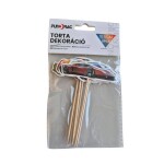 Dortisimo Zápich do dortu Sportovní auta (6 ks)