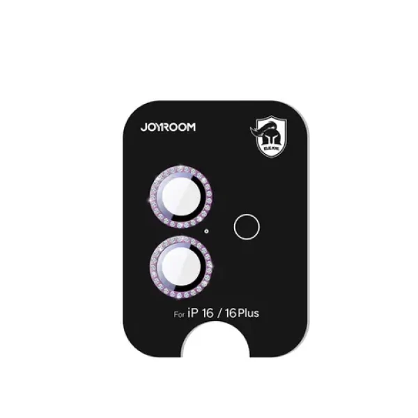 Joyroom JR-MSJ0275 Ochranné sklo pro fotoaparát pro Apple iPhone 16/16 Plus růžová (6956116733360)