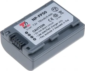 T6 power Sony NP-FP50 750mAh VCSO0036