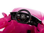 Mamido Elektrické autíčko Fast Wing eko-kůže růžové