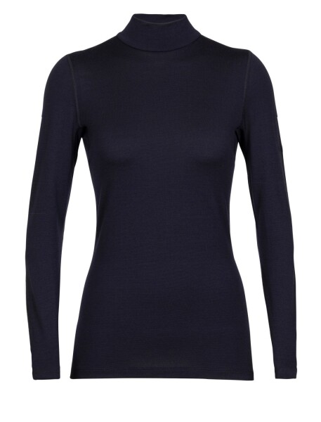 Dámské triko dlouhý rukáv ICEBREAKER Wmns 260 Tech LS Turtleneck, Midnight Navy velikost: L