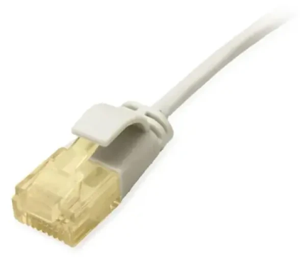 Equip Cat6A SlimFlex šedá / Patch kabel / U/UTP / 1 m / 2x RJ-45 / LSZH (626703)