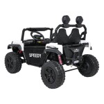 Mamido Dětské elektrické autíčko PASSION 4x200W 24V bílé