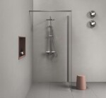 RAVAK - Spring Sprchový set s baterií, průměr 25 cm, chrom X070540