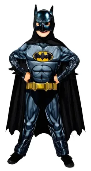 AMSCAN Dětský kostým Batman 8-10 let (128-140 cm)