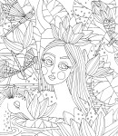 Fairy Tales & Folklore, antistresové omalovánky, Emelie Lidehäll Öberg