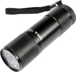 YATO Svítilna kapesní 9 LED / Kapesní svítilna / hliníkové tělo