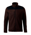 Effect fleece unisex kávová M