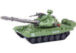 Mamido Sada pro rozložení vojenské vozidlo DIY tank zelený se zvuky a autíčky