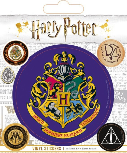 Sada samolepek Harry Potter - Bradavice - Pyramid