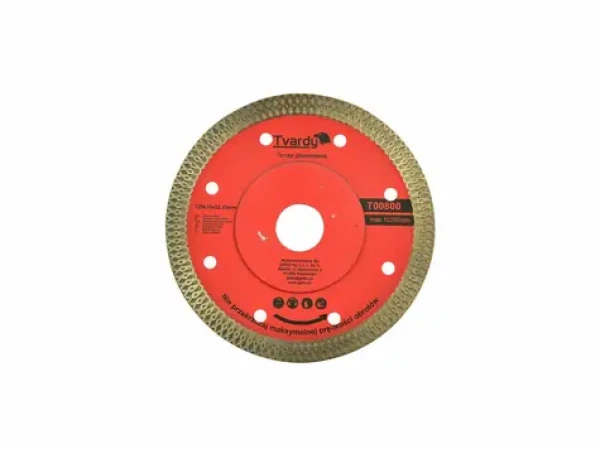GEKO T00800 / Řezný kotouč diamantový na dlaždice a kámen / 125 x 10 x 22.2 mm (T00800)