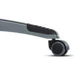 Kancelářské křeslo, houpací mechanismus, šedá látka, KA-C715 GREY2