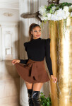 Trendy Koucla Highwaist Skorts with belt barva velikost