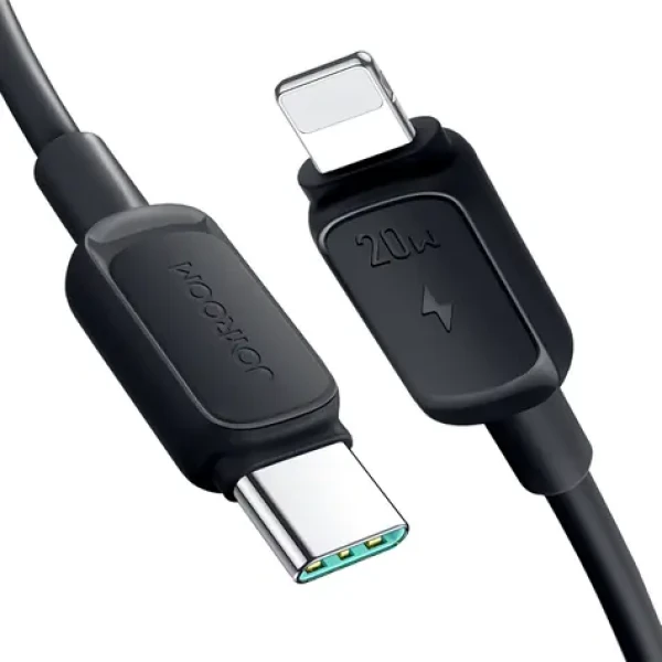 Joyroom Multi-Color Series A14 Nabíjecí kabel USB-C (M) - Lightning (M) 20W 1.2m černá (6956116748470)