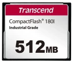 Transcend CF180I Compact Flash Karta 512MB / R: 85MBs / W: 70MBs (TS512MCF180I)