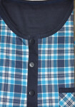 Pánské tričko Cornette 110 long/r 3XL-5XL tmavě modrá 3xl