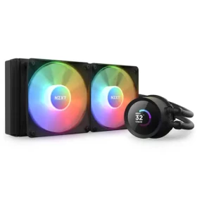 NZXT Kraken RGB 240 černá / 2x 120mm / Fluid Dynamic Bearing / 33.88 dB @ 1800 RPM / 78.86 CFM / AMD + Intel (RL-KR240-B1)