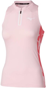 Mizuno Daybreakers Printed Tank W Barely Pink - Tenisové tílko Mizuno Daybreakers Printed Tank 62GAC70162 Velikost textilu: S