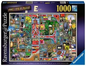 Ravensburger Úžasná abeceda písmeno E 1000 dílků