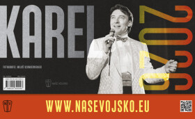 Kalendář 2026 Karel Gott, stolní - Miloš Schmiedberger