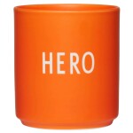 DESIGN LETTERS Porcelánový hrnek Orange Hero 300 ml, oranžová barva, porcelán