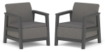 KETER SCANDI LINEA DUO SET - Mountain Grey/Grafit