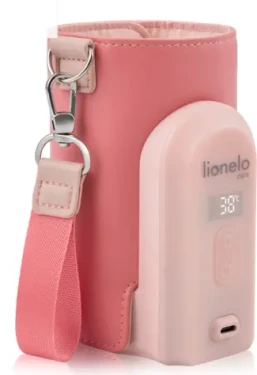 LIONELO Bezdrátový ohřívač lahví Thermup Go Evo Coral Pink (LOC-THERMUP GO EVO CORAL PINK)