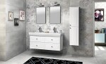 GSI - CLASSIC keramické dvojumyvadlo 125x54 cm, bílá ExtraGlaze 8725111