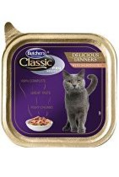 Butcher's Cat Pro Series Del.Dinner losos vanička 85g