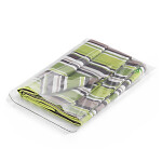 1000 x Ploché sáčky 80x120mm, samolepicí uzávěr, 50% recyklované, materiál LDPE, tloušťka 50µm