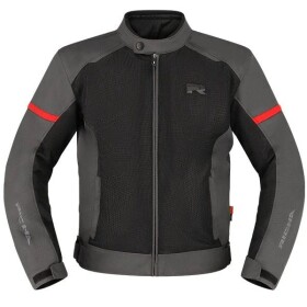Moto bunda Richa Auyan WP šedo/červená - 5Xl