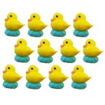 Fagoš Cukrové ozdoby Kačenky žluté 12 ks