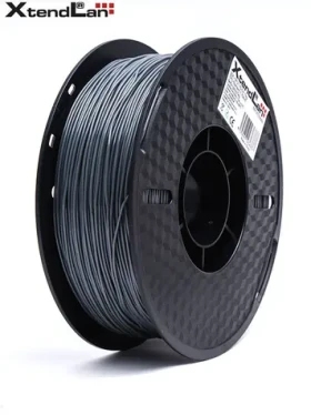 XtendLan TPU filament průhledný šedý / Struna pro 3D tiskárnu / TPU / 1.75mm / 1kg (3DF-TPU1.75-GY 1kg)