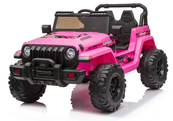 Mamido Dětské elektrické autíčko Jeep Speed růžové