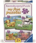 Ravensburger Puzzle: Zvířecí rodinky na farmě