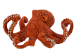 Mamido Figurka Obří Chobotnice Oranžová 10 cm