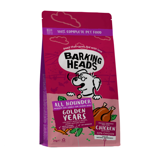 Barking Heads All Hounder Golden Years Chicken