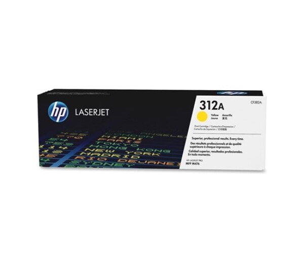 HP 312A Yellow LJ Toner Cart, CF382A (2,700 pages) EDF_692586