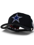 Mitchell & Ness Pánská kšiltovka Dallas Cowboys NFL Black Out Sidepatch Classic Red Stretch-Snap