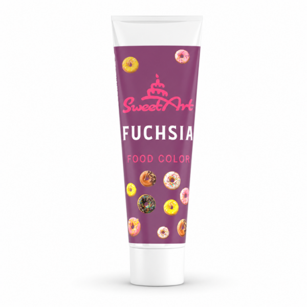 Gelová barva SweetArt tuba Fuchsia (30 g)
