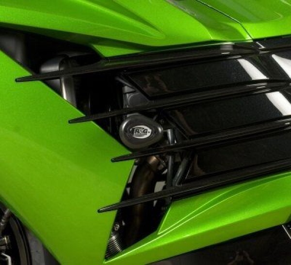 Aero padací chrániče RG Racing pro motocykly Kawasaki Zzr1400 (\'12-), černé - Černá