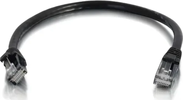 C2G Patch kabel CAT6 RJ45-RJ45 5 m černá / Patch kabel / UTP / Snagless / PVC (83410)