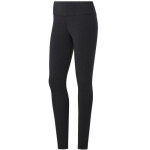 Dámské sportovní legíny Reebok TE COTTON LEGGING s vysokým pasem černé (FK6664) s