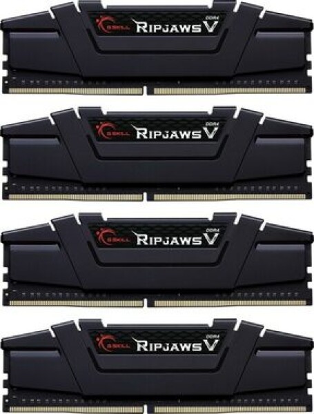 G.Skill Ripjaws V Black 128GB (4x32GB) / 4000MHz / DDR4 / CL18-22-22-42 / 1.4V / XMP 2.0 (F4-4000C18Q-128GVK)