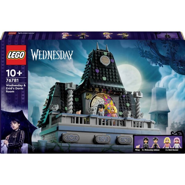 76781 LEGO® Wednesday Wednesdays a Enids Zvždy ve studentském bydlící doma